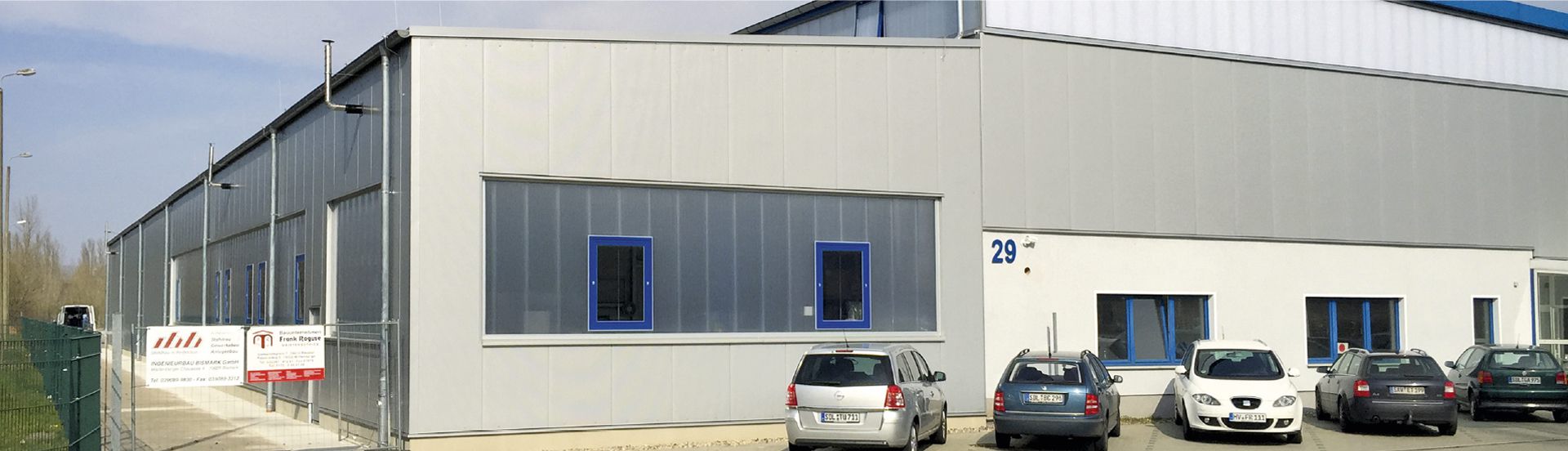 Header Portalkrananlage für IBB