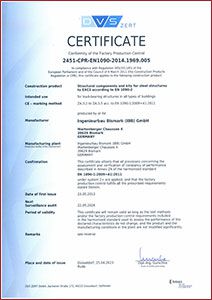 Certificate-ISO1090